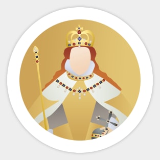 Elizabeth I Sticker